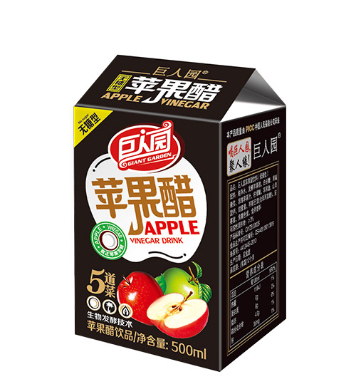 果醋系列500ml無糖型蘋果醋(圖1)